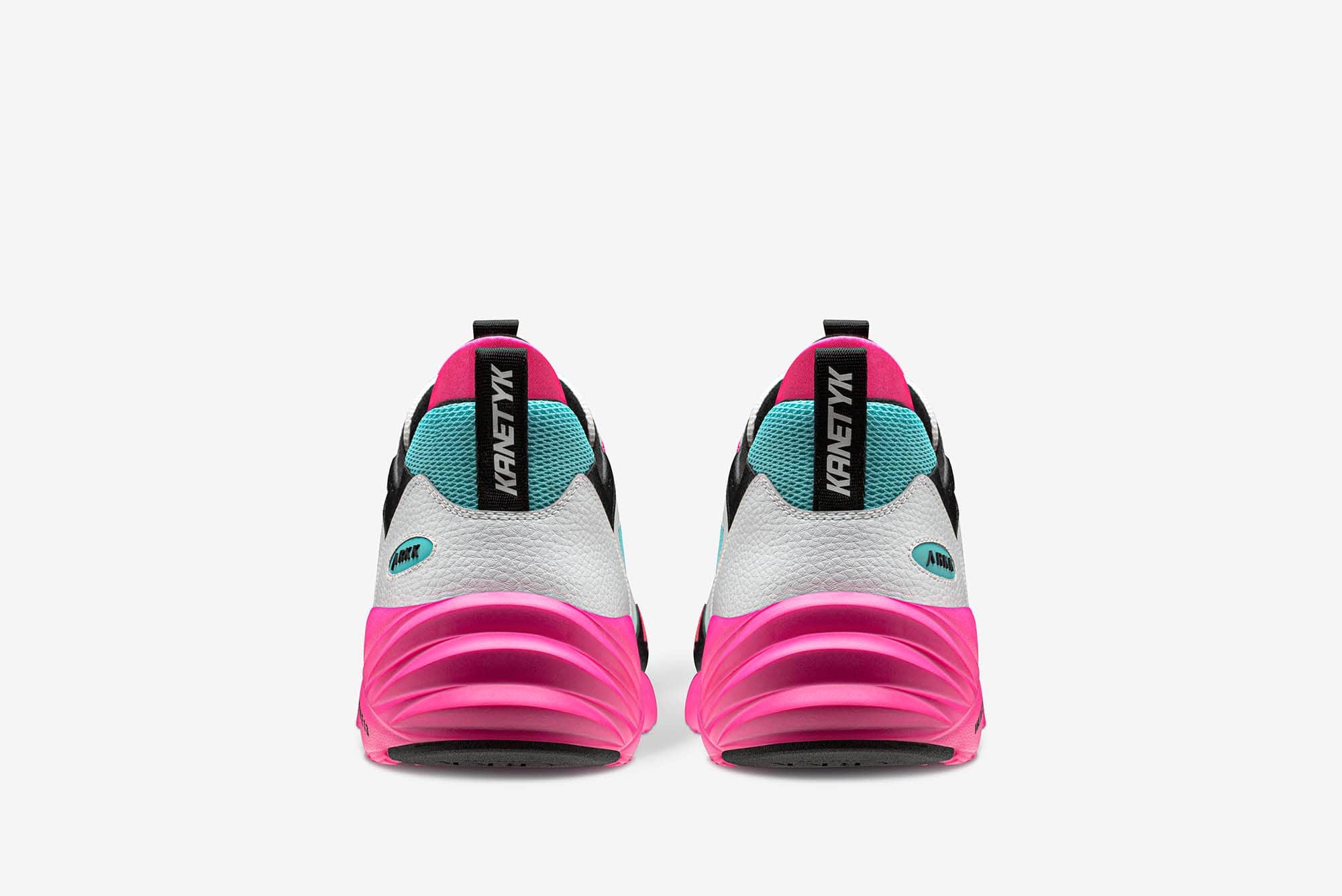 ARKK Collection Kanetyk Leather W13 White Turquoise - Men Kanetyk